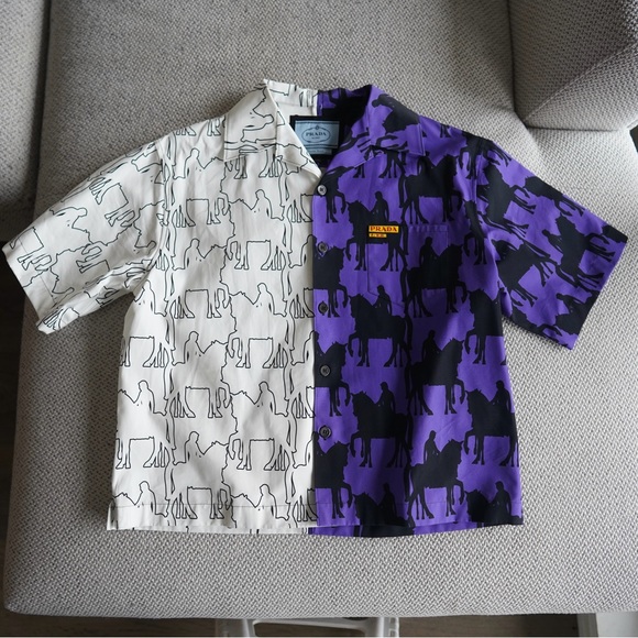 Prada double match shirt - Picture 1 of 6